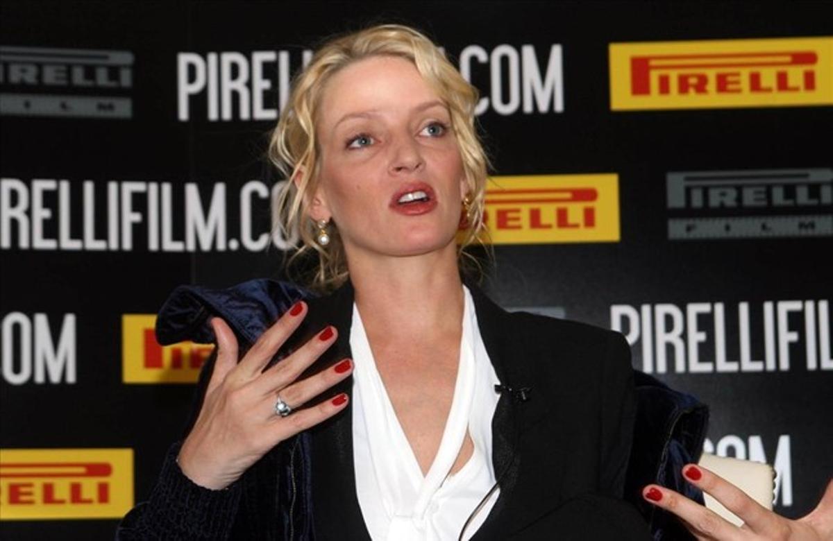 Una imatge d’arxiu de l’actriu Uma Thurman.