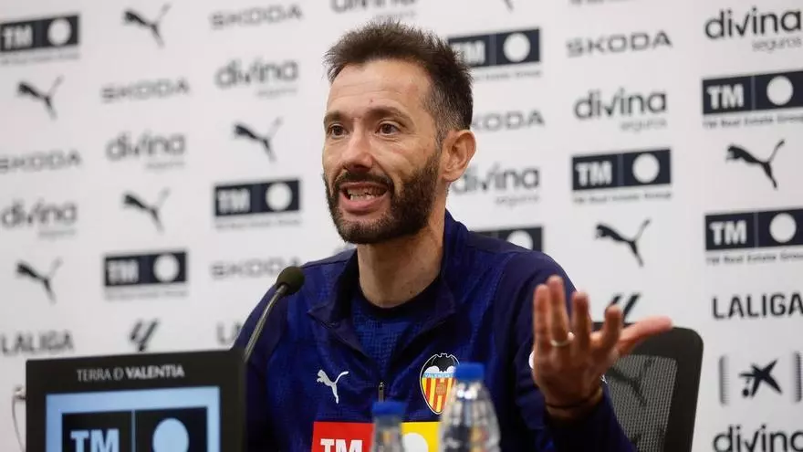 Corberán: "Hemos hecho méritos para sacar más de un punto"