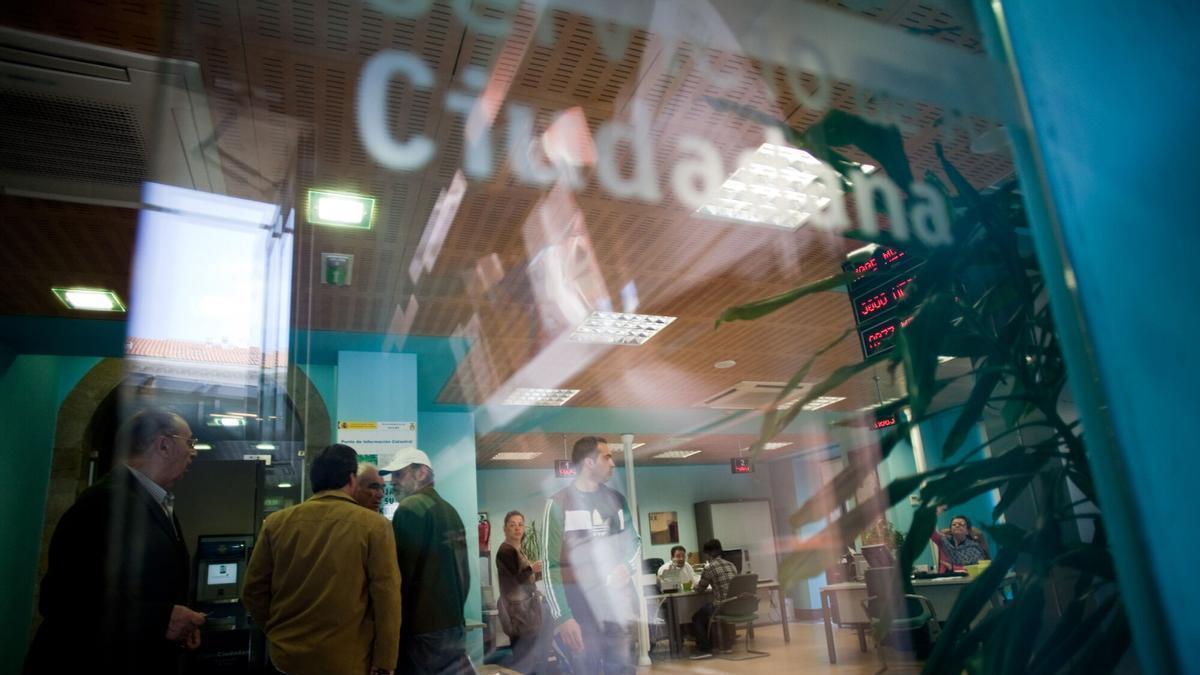 El Servicio de Atención Ciudadana de Avilés, en una imagen de archivo