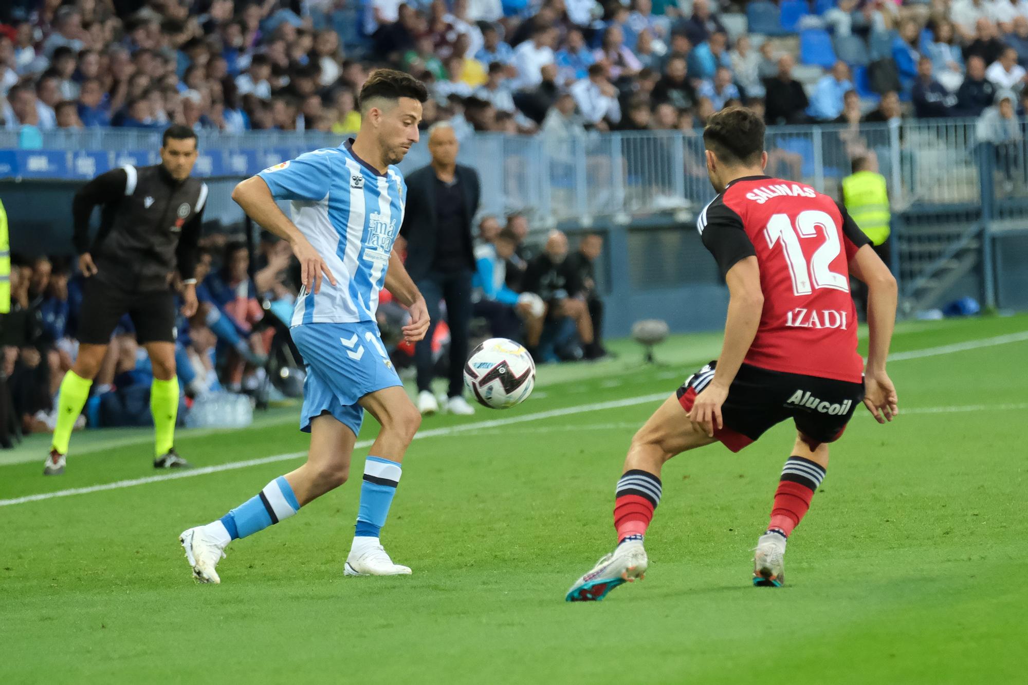 El Málaga CF - CD Mirandés, en imágenes