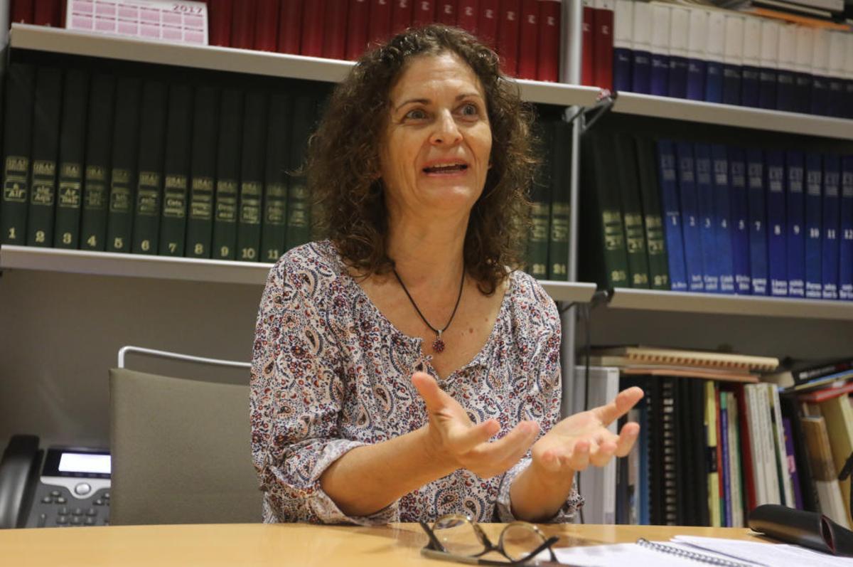 Esperanza Marquès, en las instalaciones de Diario de Ibiza