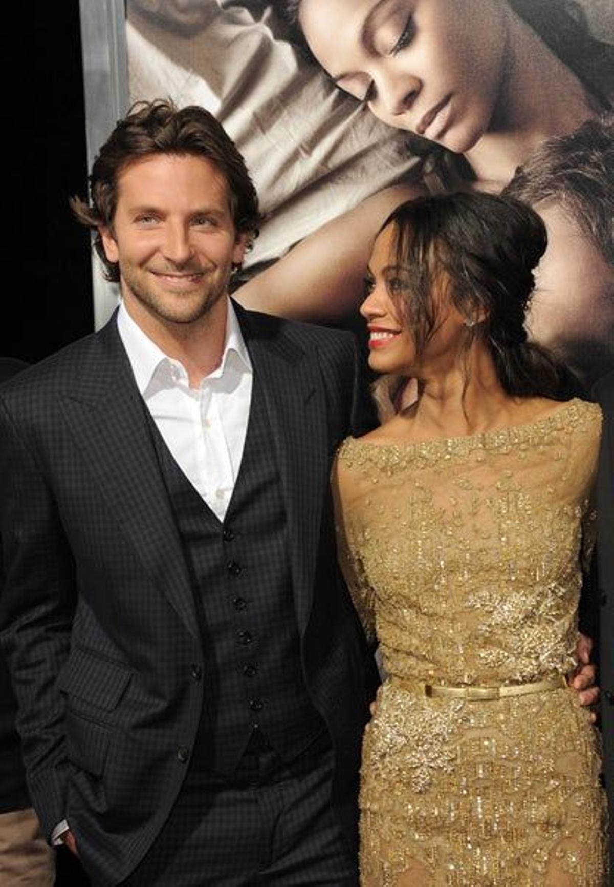 Bradley Cooper y Zoe Saldaña
