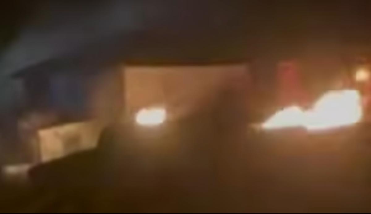 Incendio en una vivienda de Breña Alta.