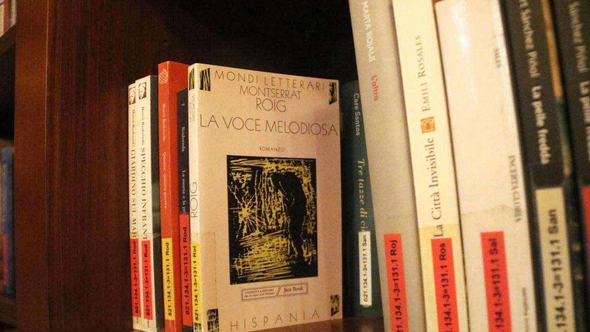 Libros catalanes en su traducción al italiano