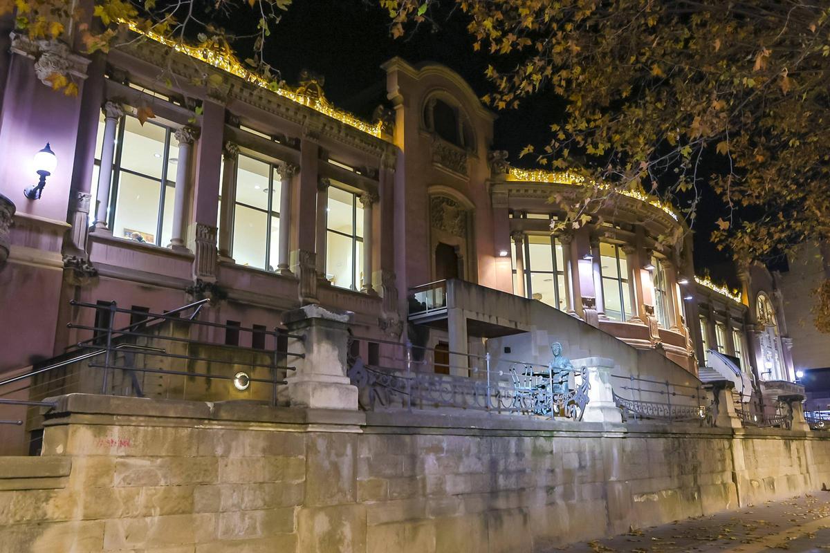 La il·luminació nadalenca de les festes a Manresa