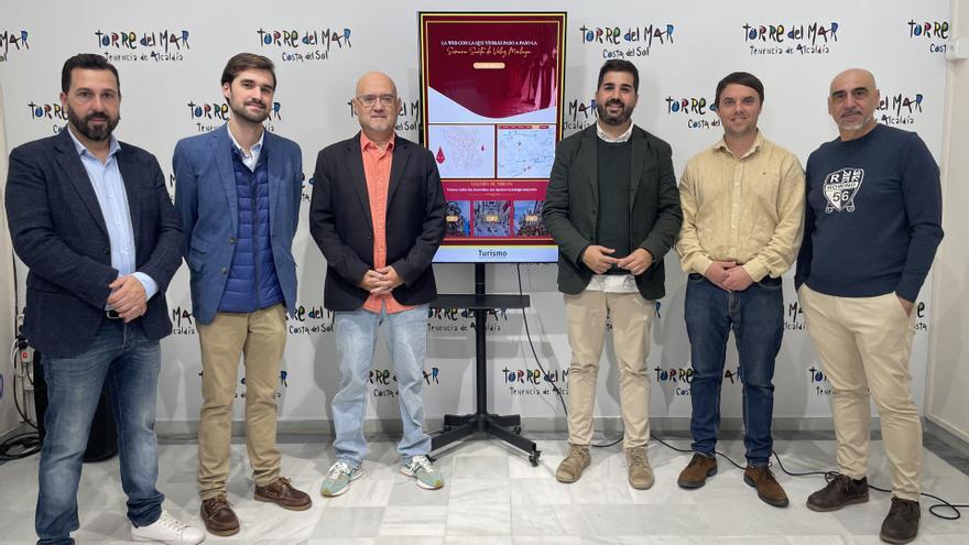 Presentación de la web para geolocalizar los tronos de la Semana Santa en tiempo real en Vélez-Málaga