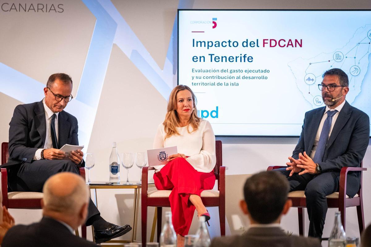 Desayuno coloquio 'De la inversión al impacto: la transformación de Tenerife'