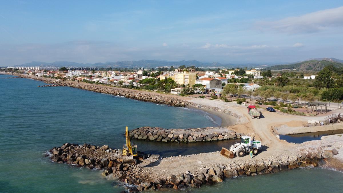 Imagen desde la playa de Almenara