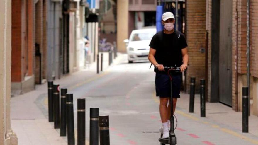 Detenido por ir drogado y a 118 kilómetros por hora en un patinete eléctrico