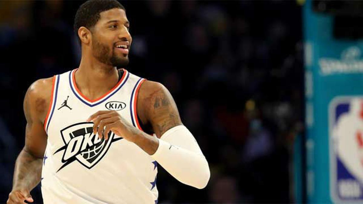 Dos prórrogas y Paul George define el partido con esta sutileza