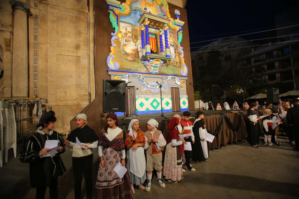 Subida a San Vicente en el Altar del Carmen