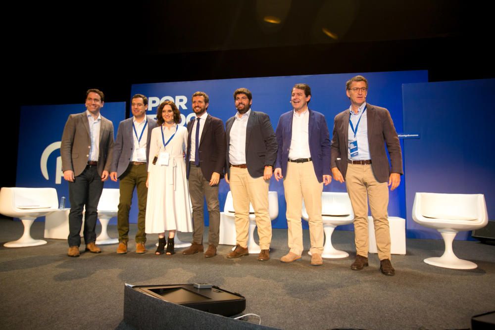 Pablo Casado centra su campaña en la economía durante un acto del PP celebrado en Alicante