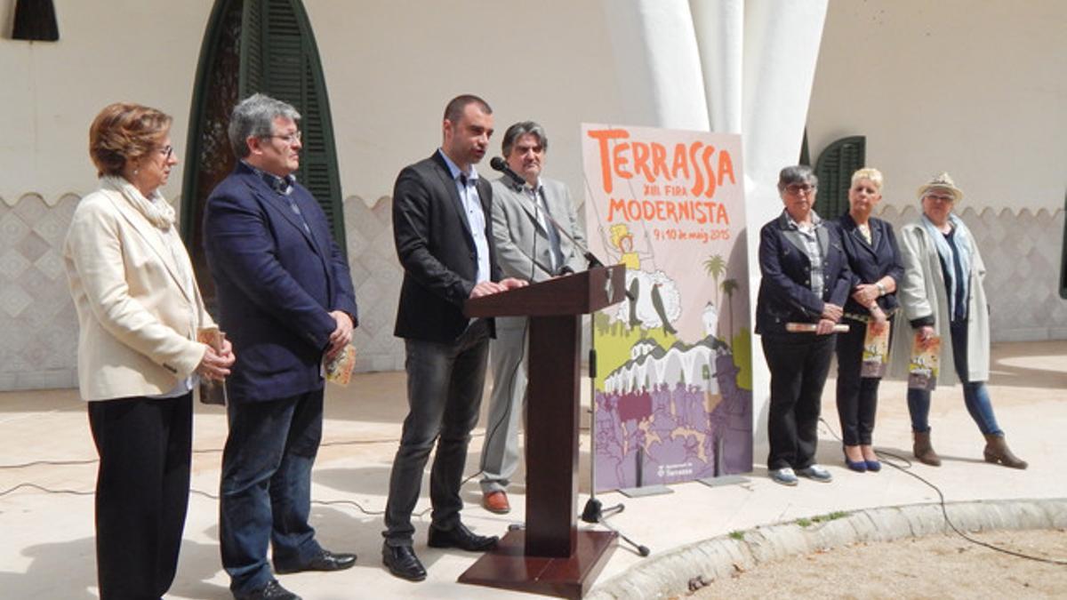 Terrassa presenta el programa de actividades de la Fira Modernista 2015