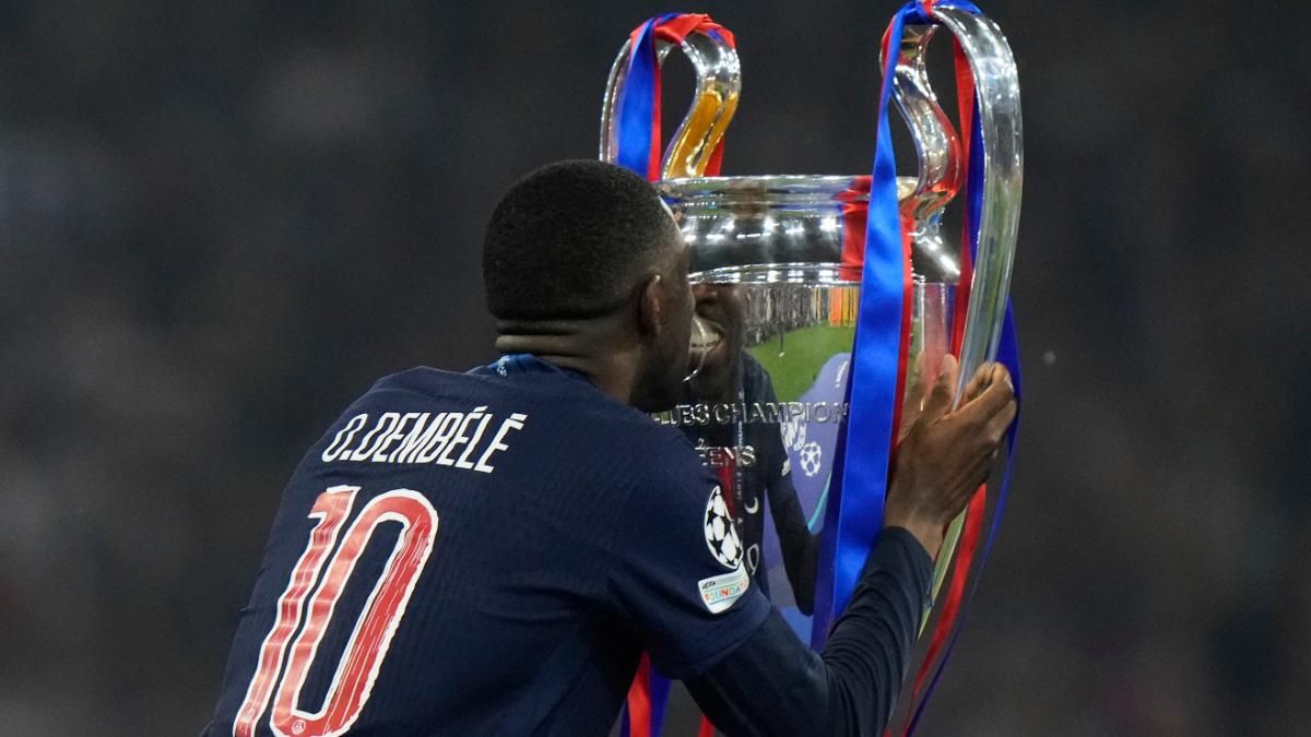 Dembélé conquista el 'MVP' de la Champions