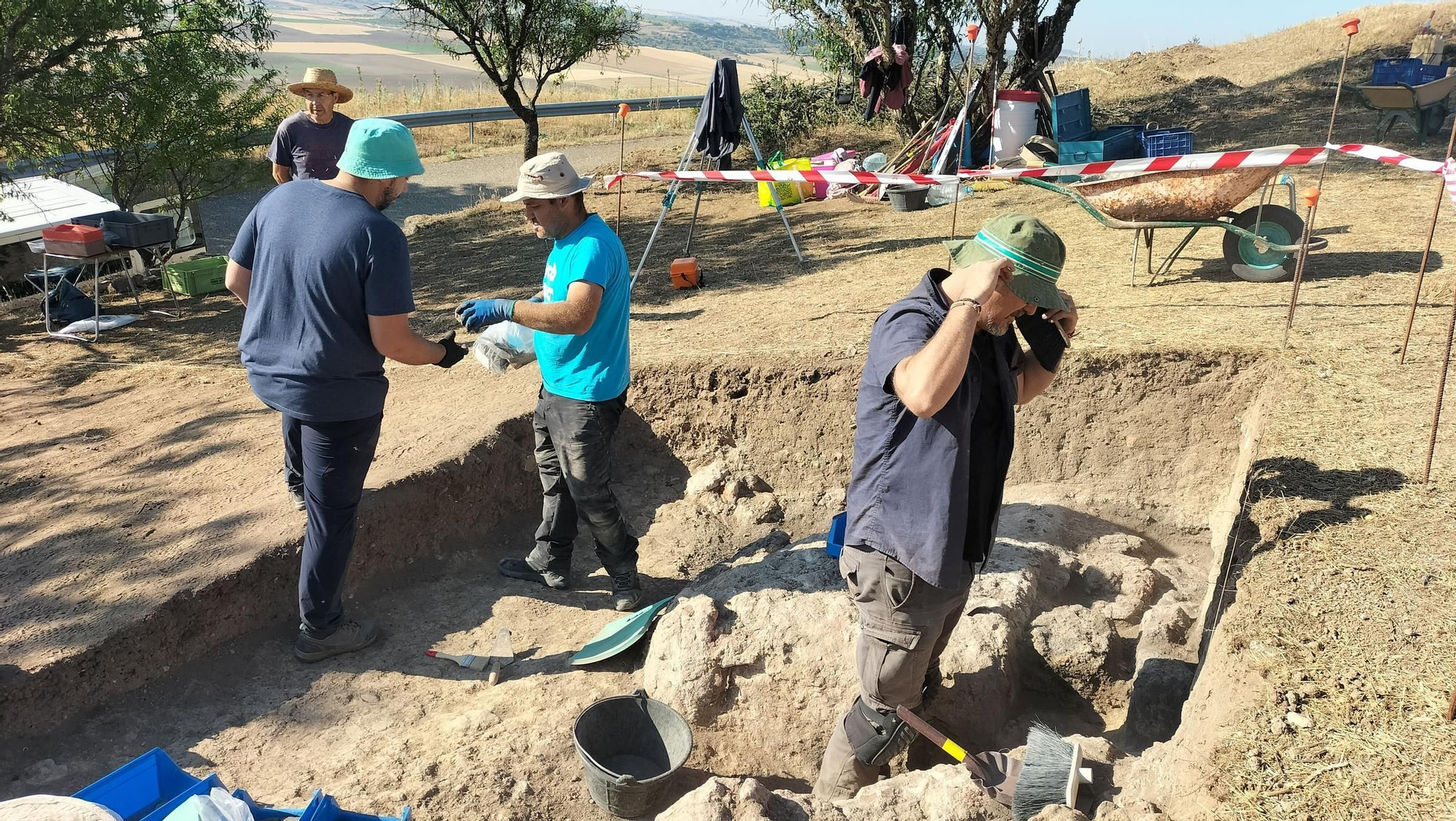 GALERÍA | Excavaciones en El Viso
