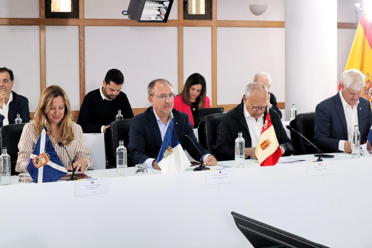 Un momento de la IV Conferencia de Presidentes