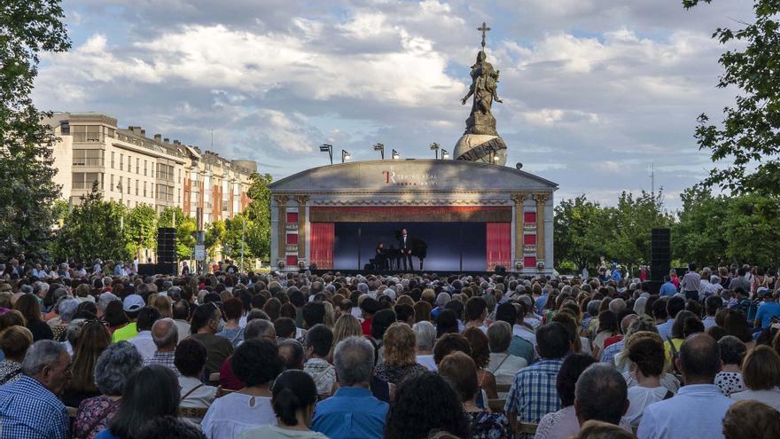 La ópera conquistará este sábado la plaza del Pilar de Zaragoza