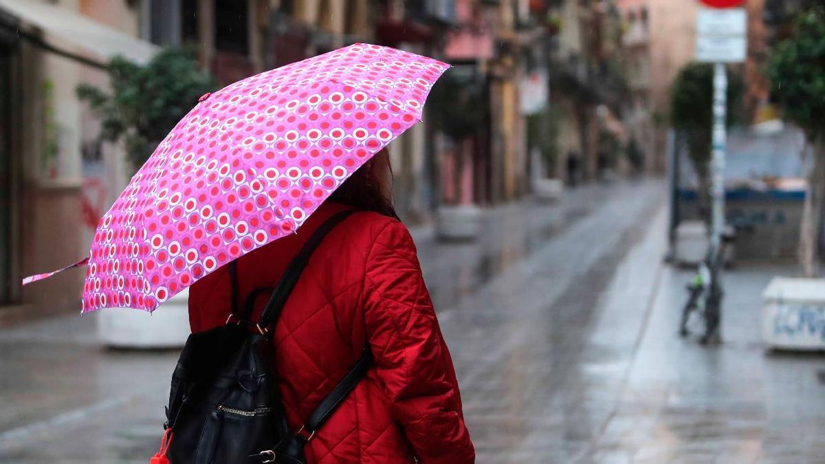 El tiempo en València: chubascos generalizados en las próximas horas