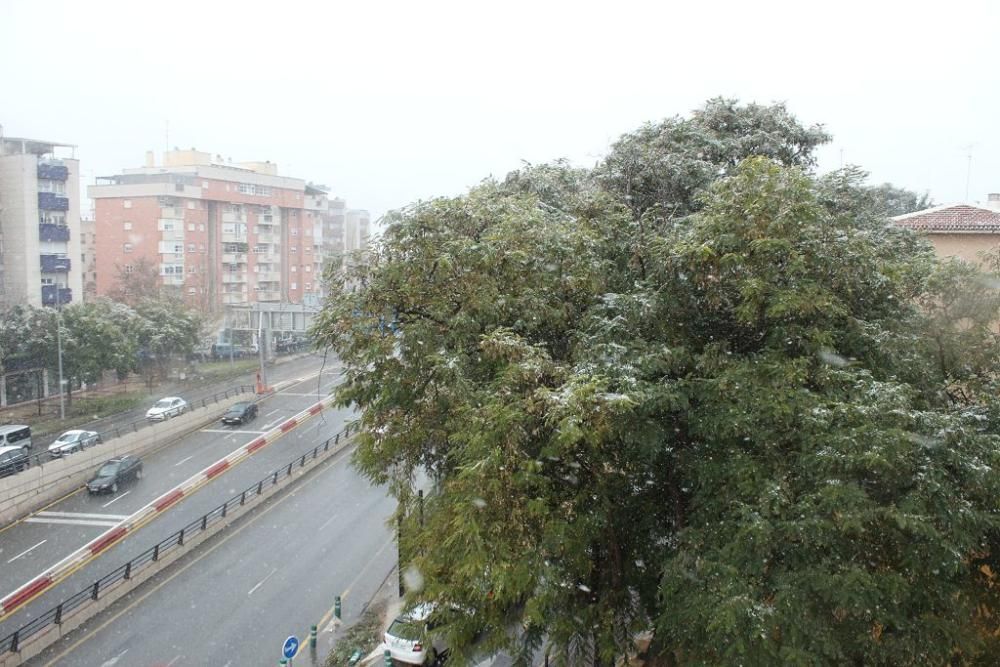 Nieve en Murcia