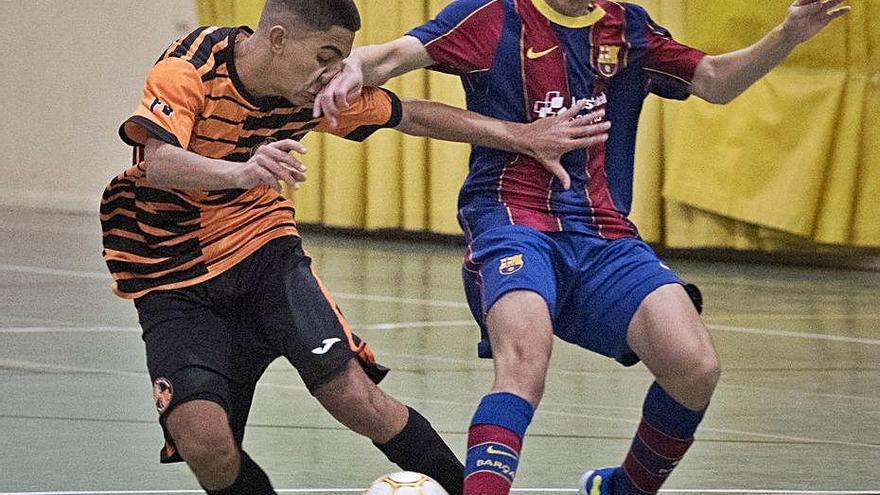 El Futsal Vicentí juvenil derrota amb autoritat i joc coral l’Alcoletge