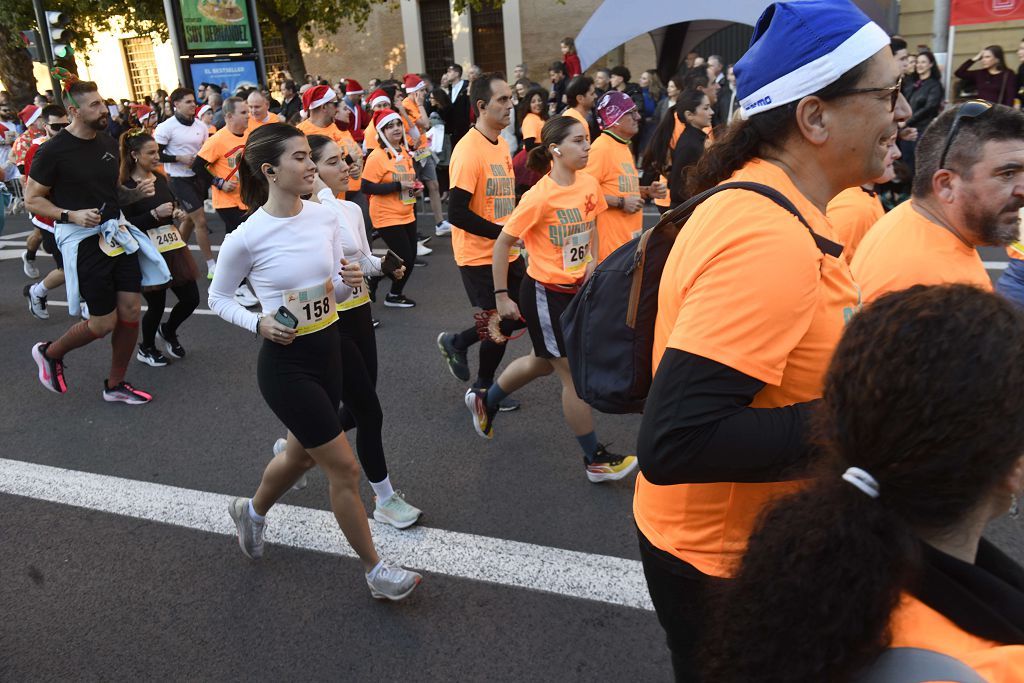 La San Silvestre 2025 en Murcia, en fotografías