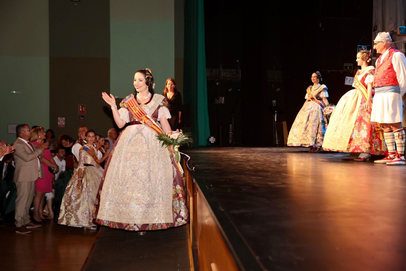 Exaltación de la fallera mayor de Dènia, Aida Gavilá Gómez.