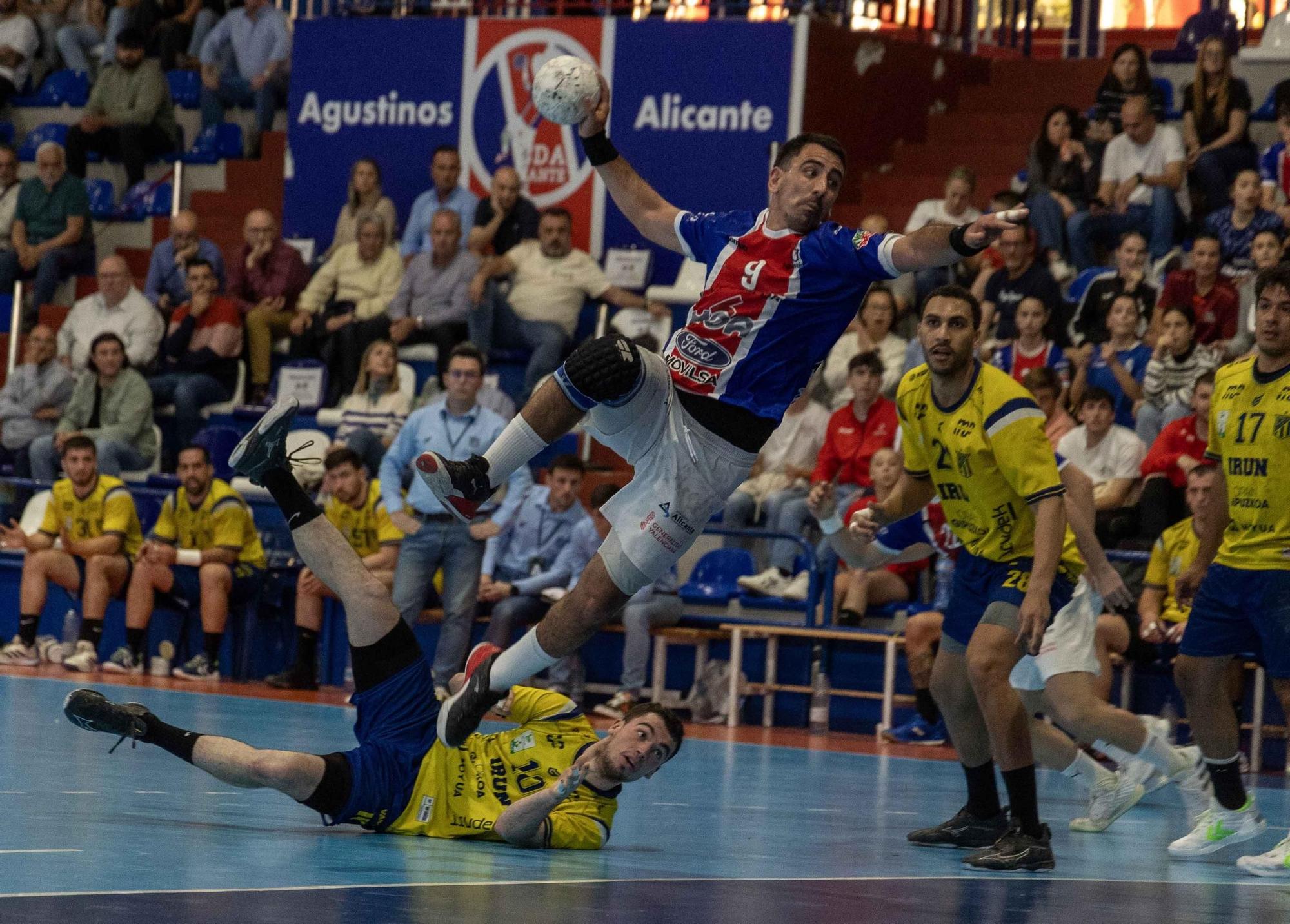 Balonmano Agustinos de Alicante cae en la Copa ante el Bidasoa de Irún