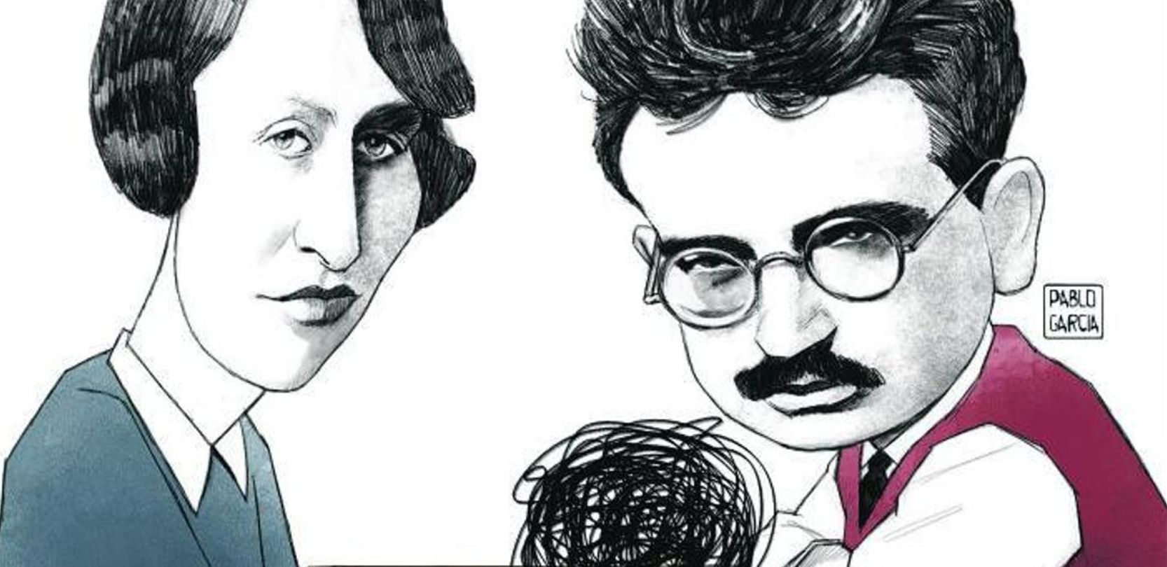 Dora Sophie Pollack y Walter Benjamin.