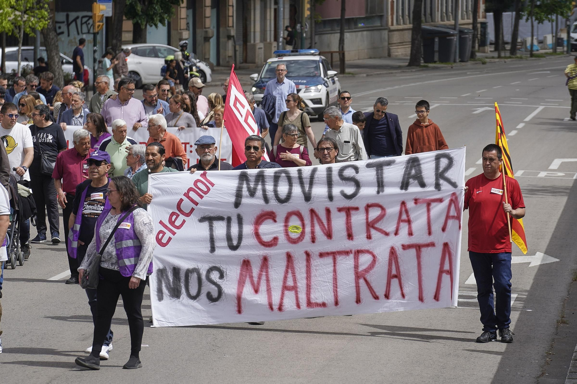 El sindicalisme gironí reclama reduir la jornada i fenar els accidents laborals