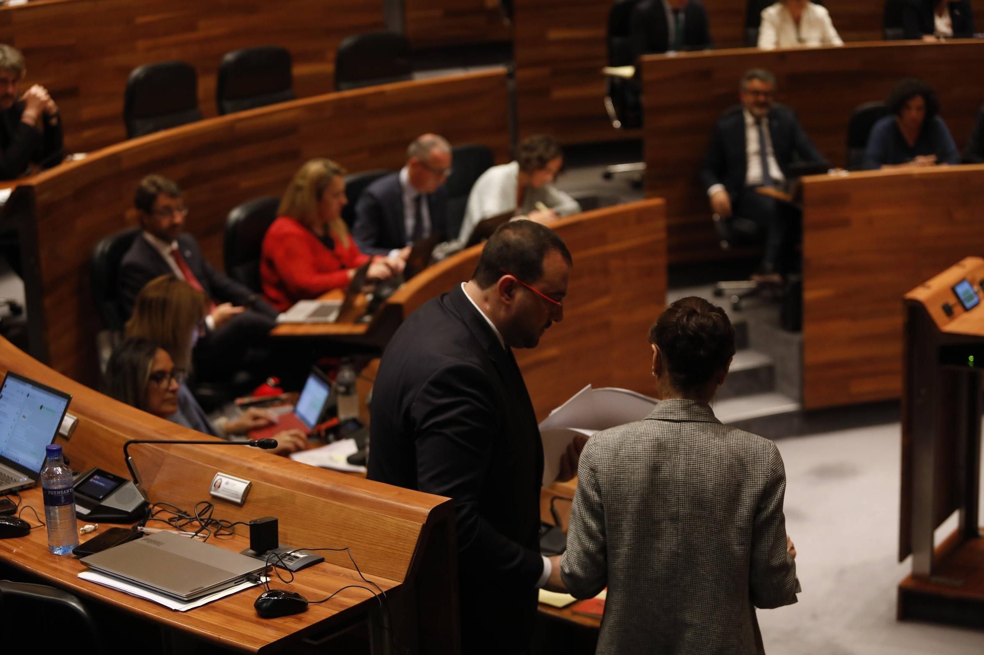 Adrián Barbón, investido presidente del Principado de Asturias