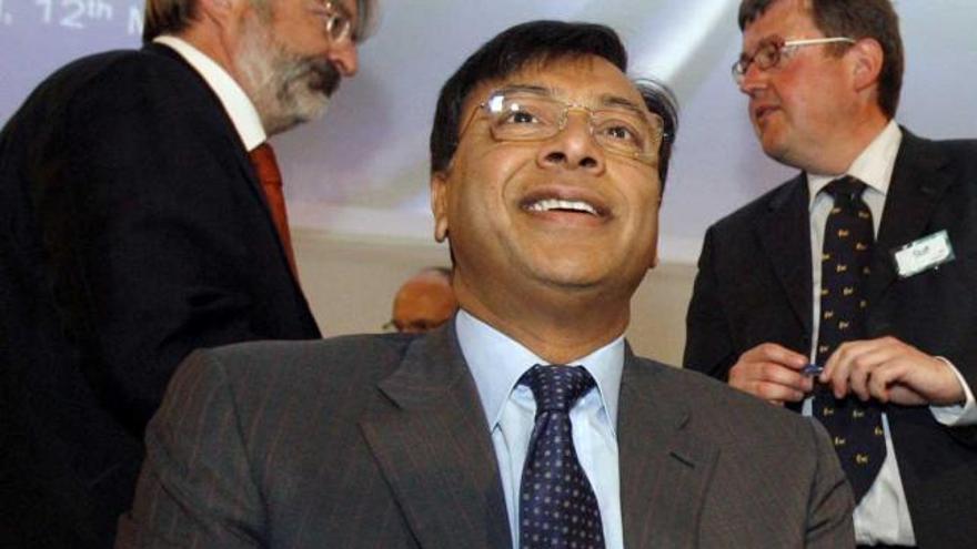 Lakshmi Mittal, presidente y accionista hegemónico de Arcelor-Mittal.