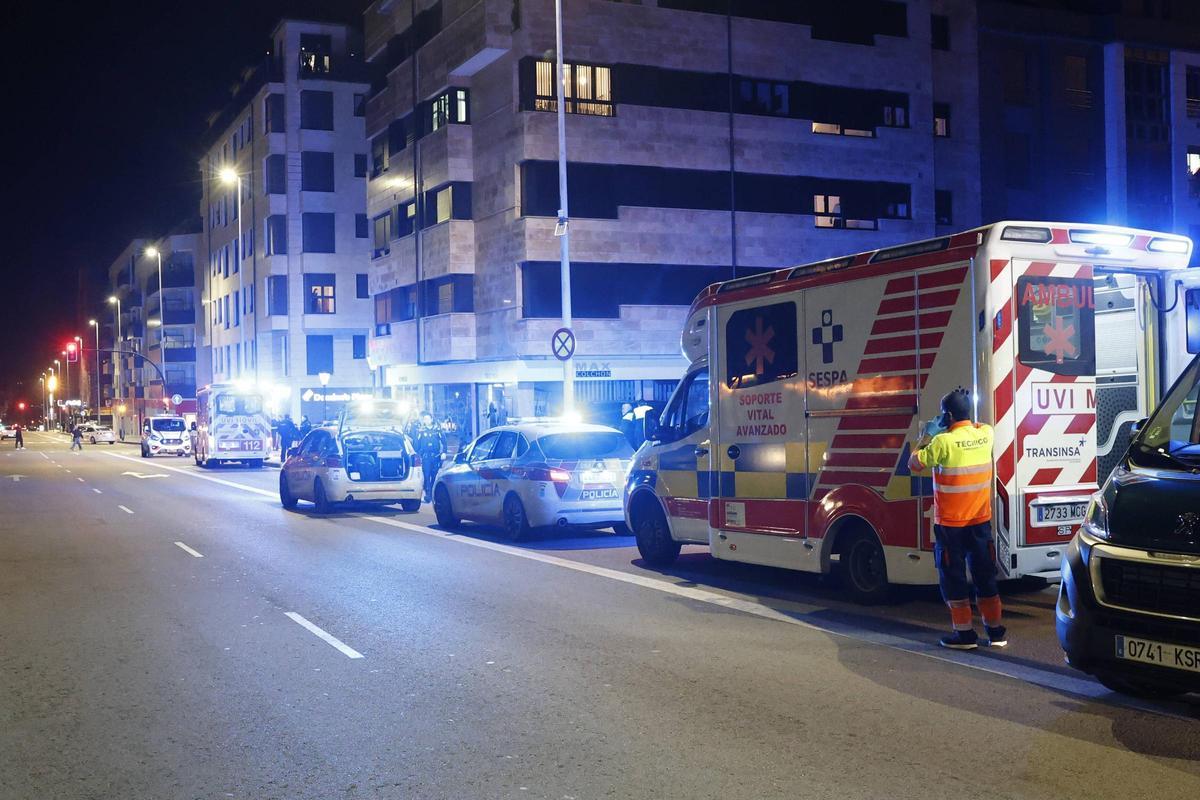 Brutal accidente de tráfico en Gijón con dos fallecidos