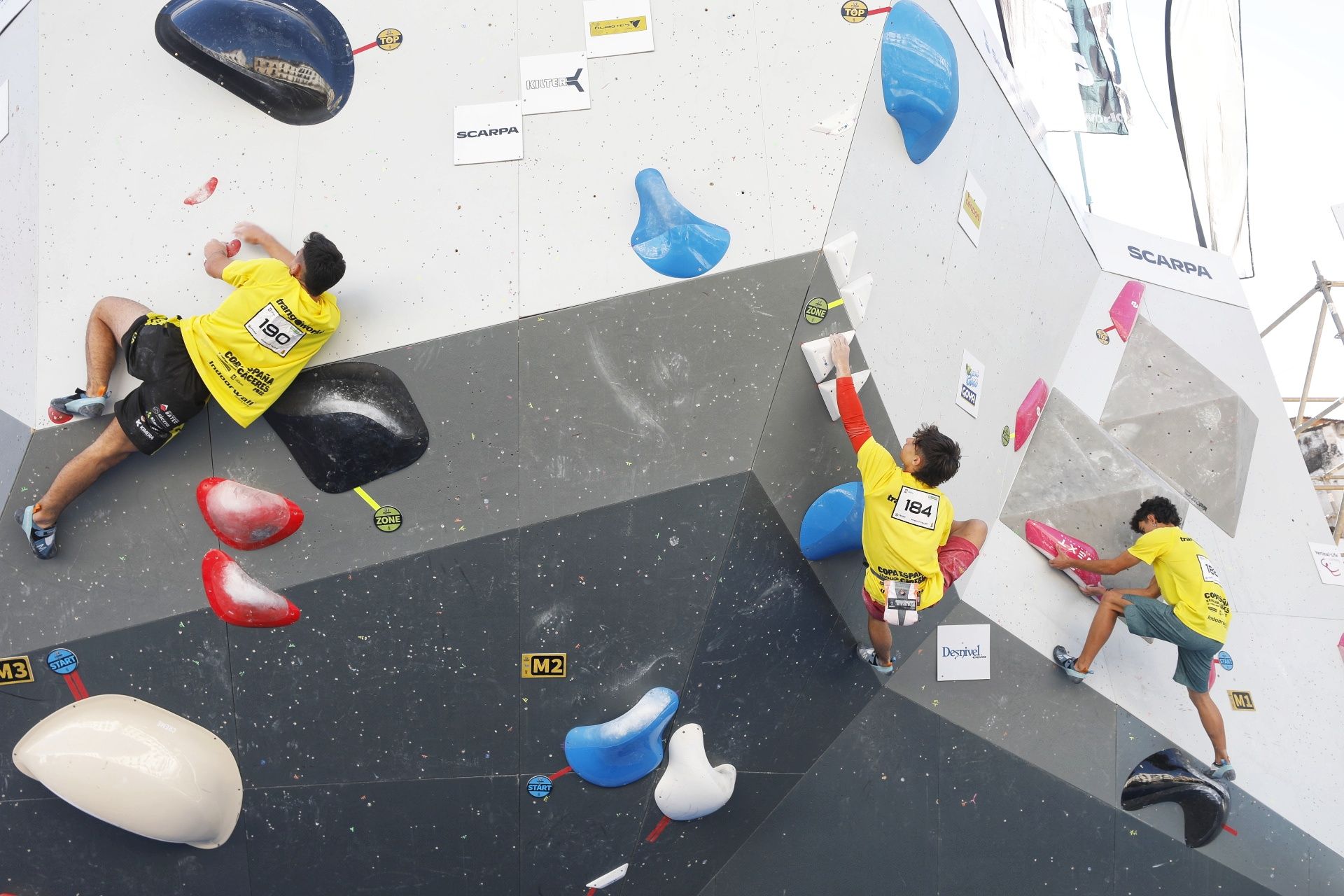 Campeonato de España de Escalada de Bloque y Velocidad y Copa de España de Velocidad en Cáceres