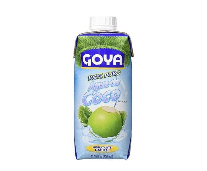 GOYA Agua de coco pura 100%, sin azúcar añadida