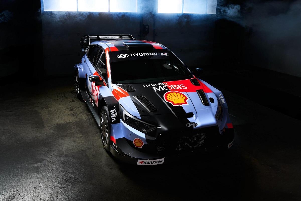 El Hyundai con el que correrá Dani Sordo en el 'Villa Santa Brígida'