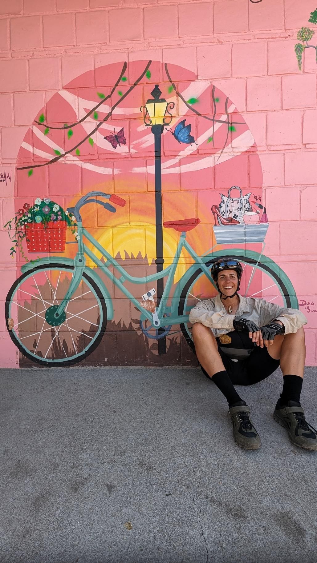 Lola Bruzon: de México a Argentina en bicicleta