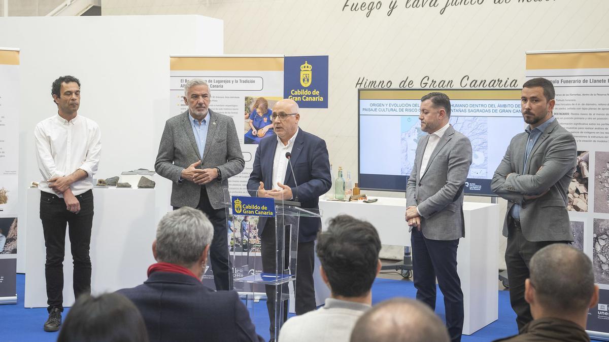 Presentación de los primeros resultados del estudio sobre el origen del poblamiento de Gran Canaria