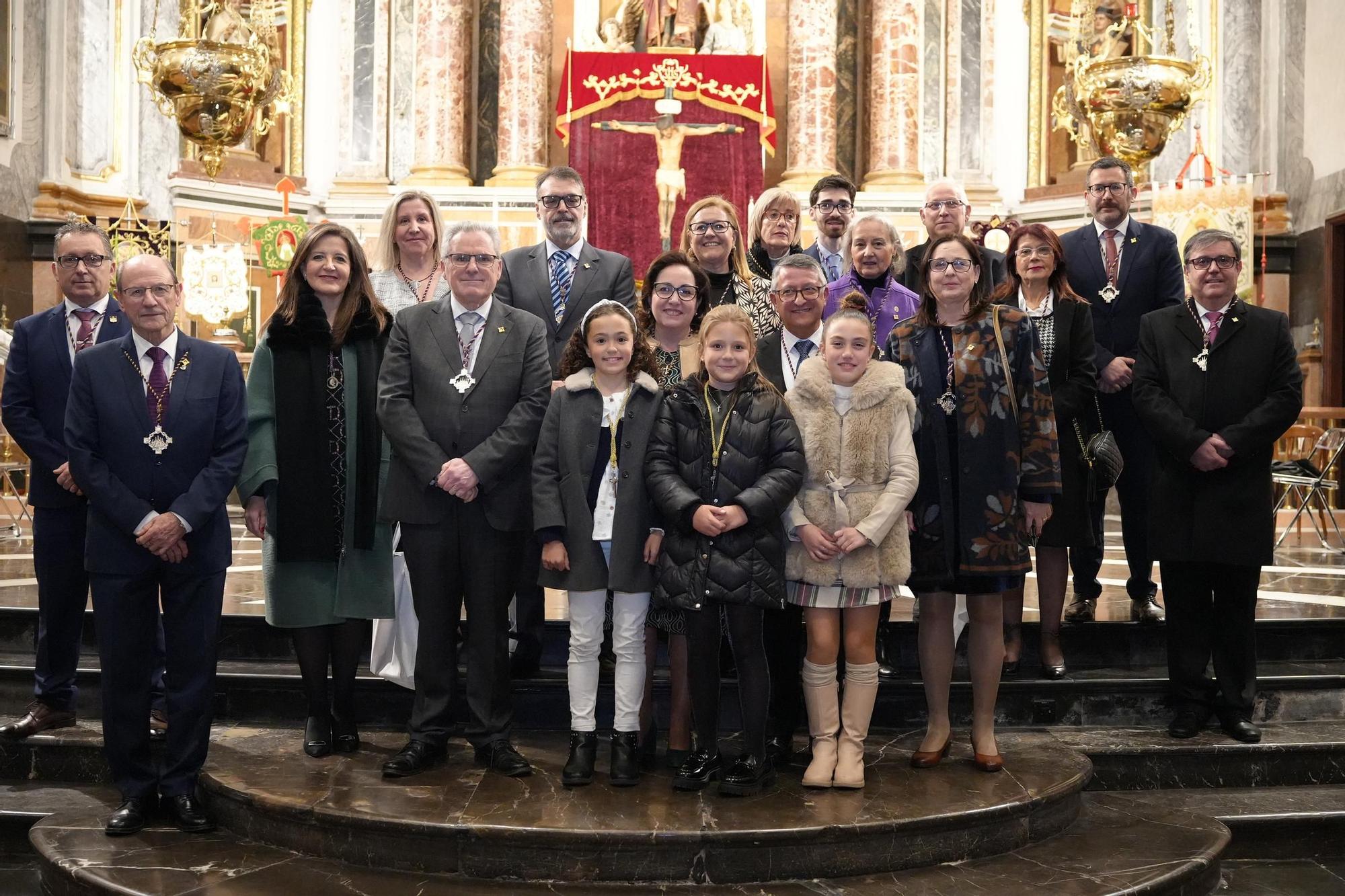 Las fotos de la misa para conmemorar el 50º aniversario de la Junta Central de Semana Santa de Vila-real