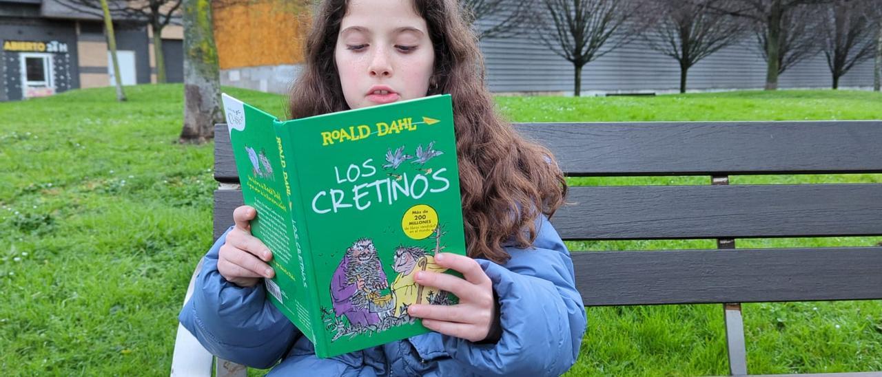 La niña que mejor lee de todo Asturias