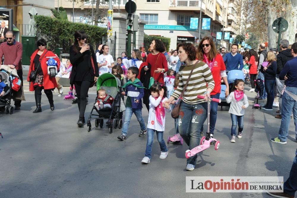 Marcha solidaria de Jesús-María por Haití