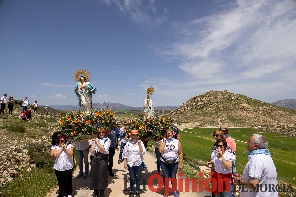 Así ha sido la Romería de los vecinos de Los Royos y El Moralejo a la ermita de los Poyos de Celda en Caravaca