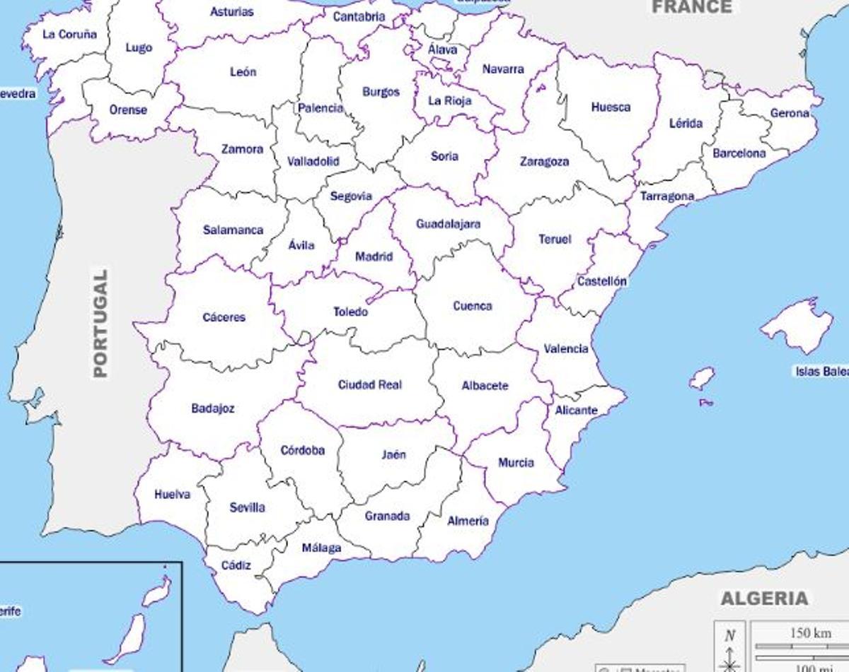 mapa de España