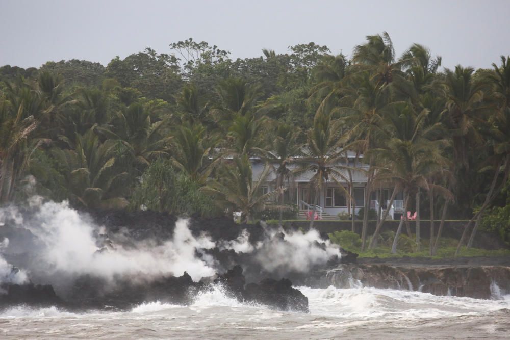 Les erupcions del volcà Kilauea arriben a l'Oceà P