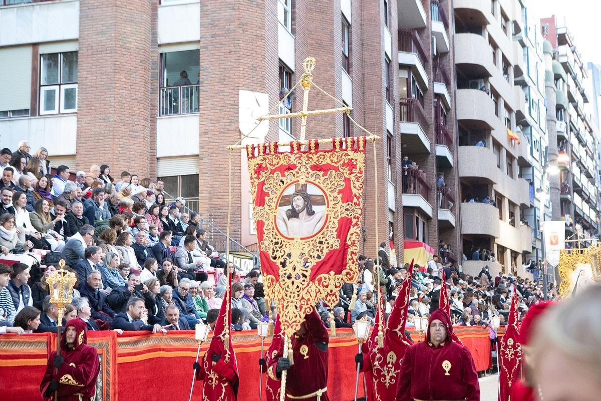 La procesión del Viernes Santo de Lorca, en imágenes