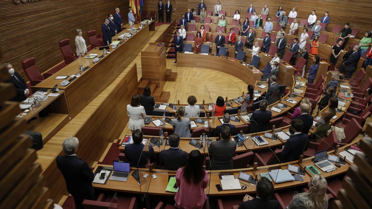 El debate de política general que se está celebrando este martes en las Cortes Valencianas