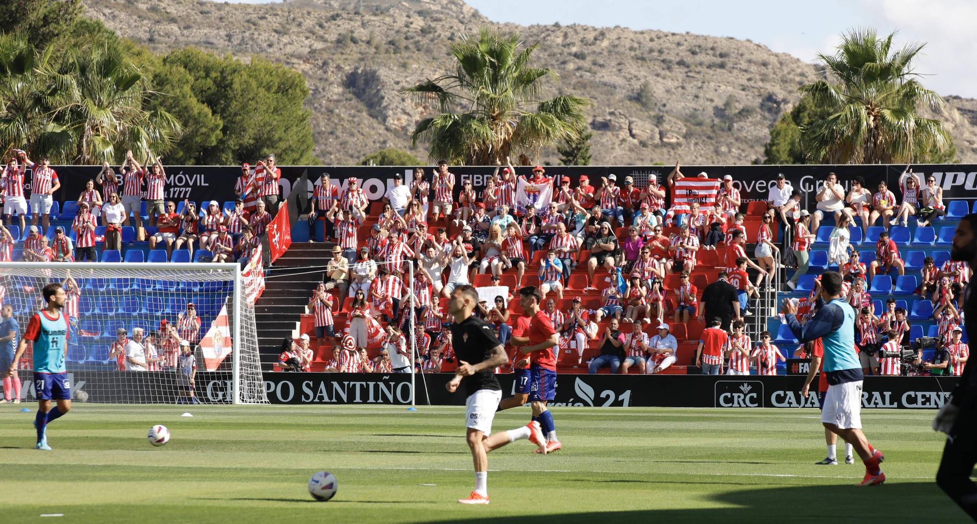 EN IMÁGENES: Así fue el partido entre el Eldense y el Sporting