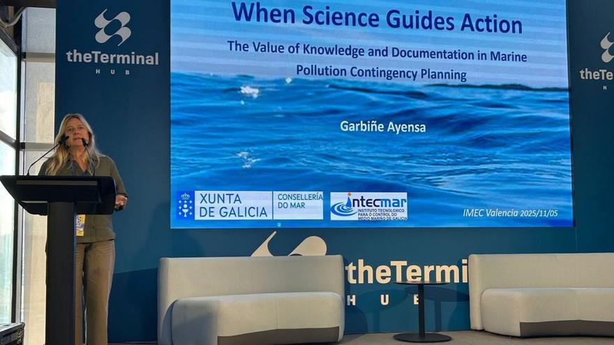 Mirem Garbiñe Ayensa, jefa de la Unidad de Documentación y Apoyo Científico del Intecmar.