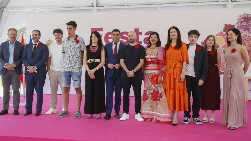 Mos homenajea a las rosas y al rosado
