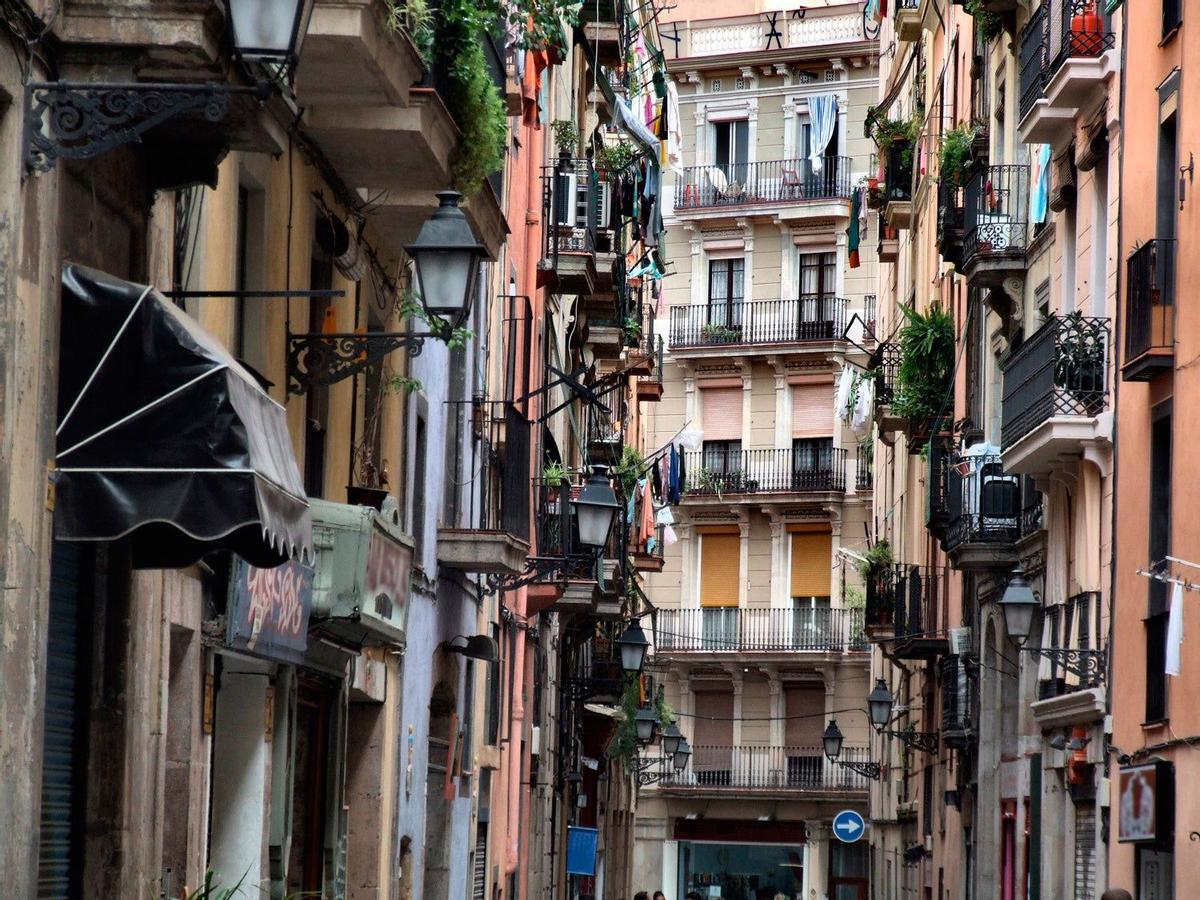 En el corazón del barrio barcelonés del Raval