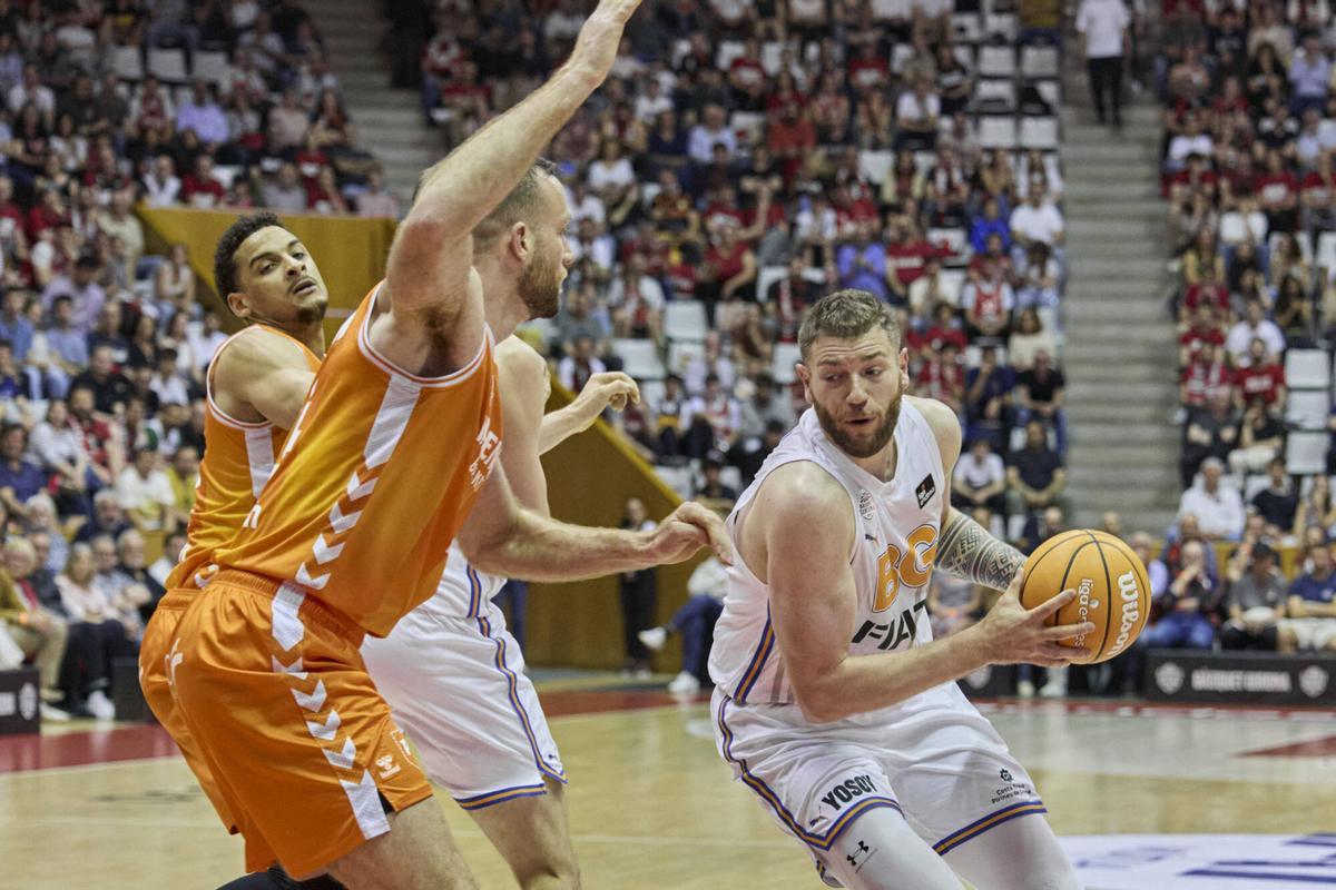 Les imatges del Bàsquet Girona - Pamesa València